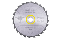 Metabo 628025000 hoja de sierra circular 25,4 cm 1 pieza(s)