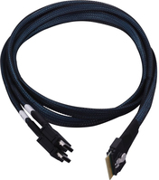 Microchip Technology 2304800-R cable Serial Attached SCSI (SAS) 0,8 m Negro