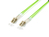 Equip 255717 InfiniBand/fibre optic cable 15 m LC OM5 Groen