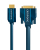 ClickTronic 1m HDMI/DVI Adapter DVI-D Azul