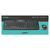 Logitech Wireless Combo MK330 klawiatura Dołączona myszka RF Wireless AZERTY Belgijski Czarny