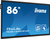 iiyama TE8614MIS-B1AG signage display Interaktywny płaski panel 2,17 m (85.6") LCD Wi-Fi 435 cd/m² 4K Ultra HD Czarny Ekran dotykowy Procesor wbudowany Android 24/7