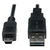 Tripp Lite UR030-003 Cable Adaptador Convertidor USB 2.0 de Alta Velocidad Universal Reversible (Reversible A a Mini B de 5 Pines M/M), 0.91 m [3 pies]