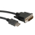 ROLINE 11.04.5522 adaptador de cable de vídeo 2 m DVI-D HDMI Negro