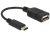 DeLOCK 65579 USB-kabel 0,15 m USB 2.0 USB C USB A Zwart