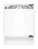 Liebherr UIK 1514 Comfort Kühlschrank mit Gefrierfach Integriert 122 l F Weiß