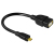 Hama 173892 USB Kabel 0,15 m USB 2.0 Micro-USB B USB A Schwarz