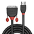 Lindy 36270 adapter kablowy 0,5 m HDMI Typu A (Standard) DVI-D Czarny