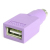StarTech.com GC46FMKEY csatlakozó átlakító PS/2 USB A Ibolya