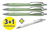 Schneider AG Slider Rave Blue Stick ballpoint pen Extra Bold 4 pc(s)