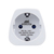 Rivacase PS4401 W00 power plug adapter Type G (UK) Type C (Europlug) White