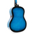 Max 173.209 Gitarre Akustikgitarre Klassisch 6 Saiten Schwarz, Blau