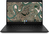 HP Chromebook 14 G7 Intel® Celeron® N5100 35,6 cm (14") Touchscreen Full HD 8 GB LPDDR4x-SDRAM 64 GB eMMC Wi-Fi 6 (802.11ax) ChromeOS Zwart