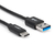 Rocstor Y10C279-B1 USB cable 1.8 m USB 3.2 Gen 1 (3.1 Gen 1) USB A USB C Black