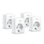 TP-Link Tapo P100 (4-pack) smart plug 2300 W White