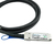 BlueOptics Q28-4S28-DAC-1M-AL-BL InfiniBand/fibre optic cable QSFP28 4xSFP28 Schwarz