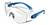 Über-, Schutzbrille Dräger X-pect 8120, klar Rahmen: transparent/blau, Scheibe: PC (AS / UV)