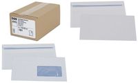 GPV Enveloppes ECO, DL 110 x 220 mm, avec fenêtre, blanc (81600119)