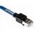 Omron XS6 Ethernetkabel Cat.6a, 3m, Blau Patchkabel, A RJ45 FTP, STP Stecker, B RJ45, LSZH
