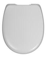 WC-Sitz mit Take off softclose, Scharniere Edelstahl, weiß passend auf alle ha