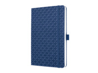 Notitieboek Sigel Jolie Flair A5 hardcover gelinieerd indigo blauw
