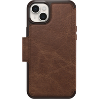 OtterBox Strada - Leder Flip Case - Apple iPhone iPhone 14 Plus Espresso - Braun - Schutzhülle