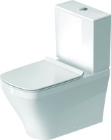 DURAVIT 21560900001 Stand-WC-Kombination DURASTYLE tief, 370 x 700 mm, Abgang Va