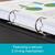 Elba Blue Gloss Ring Binder A4 Laminated Paper On Board 30mm Spine 25mm Capacity 2 O-Ring B