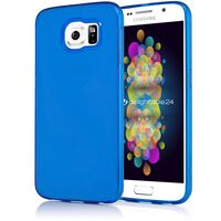 NALIA Case compatible with Samsung Galaxy S6, Ultra-Thin Clear Silicone Back Cover Shockproof See Through Protector, Flexible Protective Slim-Fit Gel Bumper Smart-Phone Skin - T...