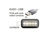 Kabel EASY USB 2.0, Stecker A an Micro Stecker B, schwarz, 0,2m, Delock® [84804]