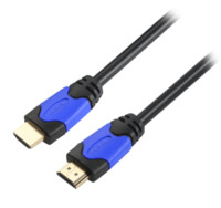 HighSpeed HDMI Kabel w. Ethernet, Premium Certif.,4K60Hz A-A St-St, 2m, sc
