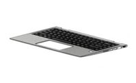 TOP COVER W/KB BL PVCY CZECH-SK L41041-FL1, Housing base + keyboard, Czech,Slovakian, Keyboard backlit, HP, EliteBook x360 1040 G5 Einbau Tastatur