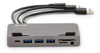 USB-C Attach Dock Pro 4K 10 Port for iMac, space gray *NewInterface Hubs