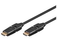 HDMI High Speed cable, 3m 3meter rotatable plugs Max. Resolution : 4K Ultra HD 2160p (30 Hz) HDMI-Kabel