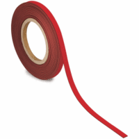 Kennzeichnungsband magnetisch 1cmx10m rot