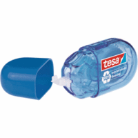 tesa Mini Roller Correction ecoLogo5mmx6m blau