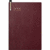 Taschenkalender 723 7,6x11,2cm 1 Woche/2 Seiten Kunstleder bordeaux 2025