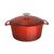 Vogue Round Casserole Dish in Red Cast Iron 3.2Ltr 120(H)x 205(�)mm