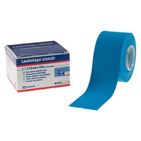 BSN Leukotape Classic, Sport Tape, Tape Verband, 10 m x 3,75 cm, blau