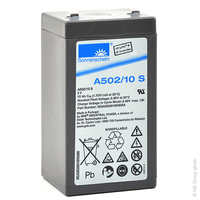 Batterie(s) Batterie plomb etanche gel A502/10S 2V 10Ah F4.8