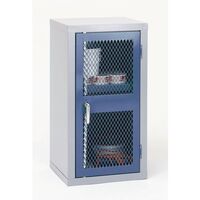 Mesh door cupboards Low tool cabinet - Choice of four colours