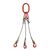 Wire rope slings - Three leg sling 6mm dia. rope