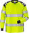Flamestat High Vis T-Shirt Langarm Kl. 3, 7077 TFLH Warnschutz-gelb/marine Gr. S