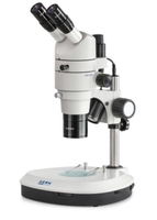 Stereo-Zoom Mikroskop. 0,8-8,0. HWF10x22. LED