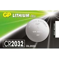 GP CR2032 Litium gombelem 3V (112125)