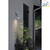 Außen-Wandspot MODENA, schwenkbar, GU10 max. 7W, Lichtkegel 105°, Grau, Aluminium / Klarglas