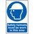Scan 4000 Safety Helmets Must Be Worn In This Area - PVC 400 x 600mm