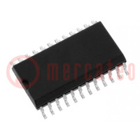 IC: driver; display controller; Microwire,QSPI,SPI; SO24-W