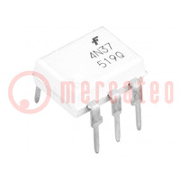 Optokoppler; THT; Ch: 1; OUT: Transistor; UIsol: 7,5kV; Uce: 30V; DIP6