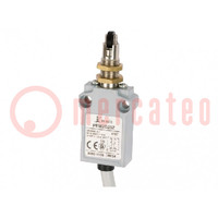 Limit switch; NO + NC; 5A; max.250VAC; max.250VDC; lead 1m; IP67